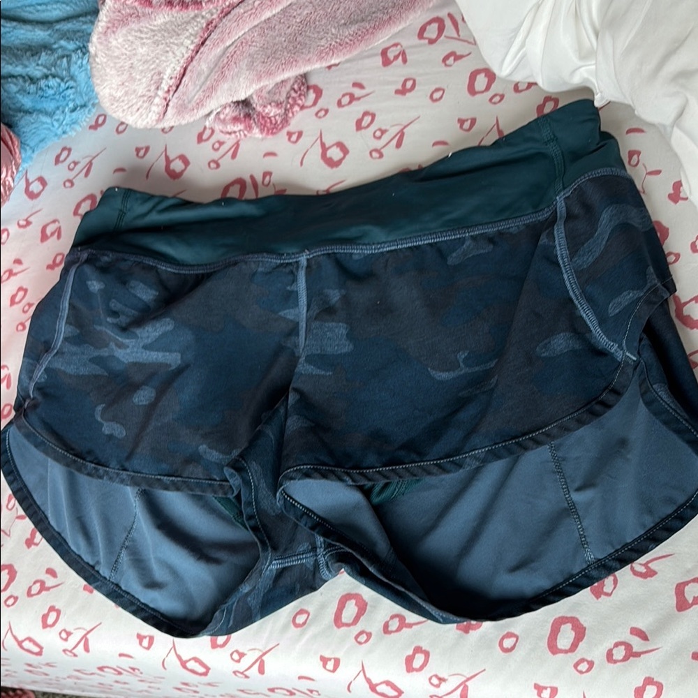 Blue Camouflage lululemon speed ups